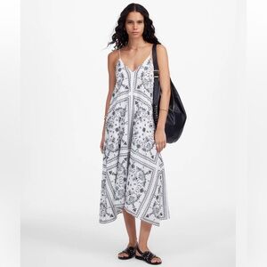 Madewell Dress XL Bandana White